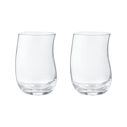 Georg Jensen COBRA Tall Tumbler Glass, 2 pcs.