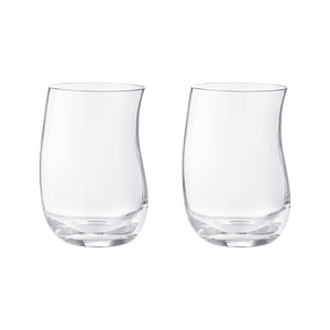 Georg Jensen COBRA Tall Tumbler Glass, 2 pcs.