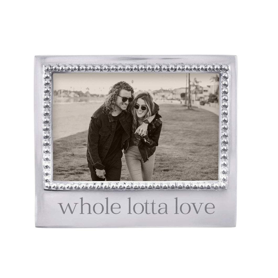 Mariposa WHOLE LOTTA LOVE Beaded 4x6 Frame