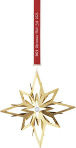 Georg Jensen 2024 Christmas Mobile - Radiant Star Ornament - Gold Plated