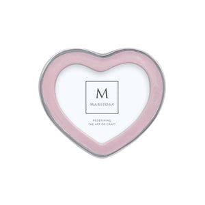 Mariposa Signature Pink Heart 4x6 Frame