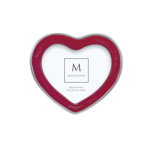 Mariposa Signature Red Heart 4x6 Frame