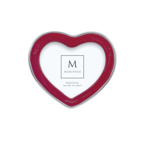 Mariposa Signature Red Heart 4x6 Frame