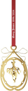 Georg Jensen Christmas Mobile 1994, 30th Anniversary Edition, in Gold Plated Stainless Steel