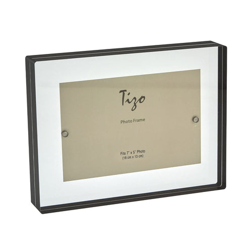 Tizo Design Black Border 5x7 Thick Acrylic Frame