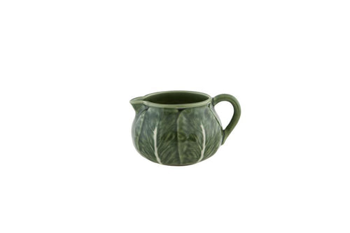 Bordallo Pinheiro Cabbage Creamer Green