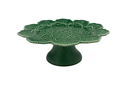 Bordallo Pinheiro Geranium Cake Stand 13