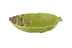 Bordallo Pinheiro Artichoke Pasta Serving Bowl Green