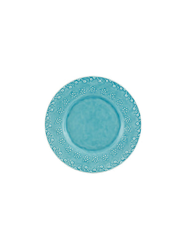 Bordallo Pinheiro Flora Dessert Plate, Set of 4 - Flora Blue