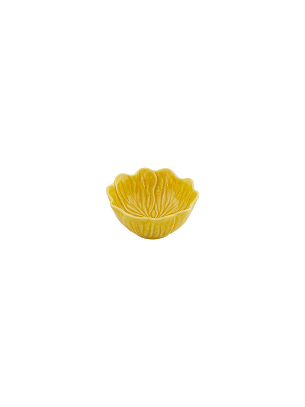 Bordallo Pinheiro Flora Small Bowl, Set of 4 - Flora Yellow