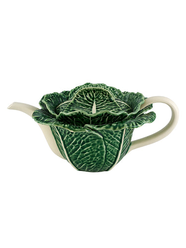 Bordallo Pinheiro Cabbage New Teapot