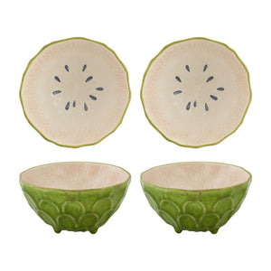 Bordallo Pinheiro Tropical Fruits Annona Bowl, Set of 4