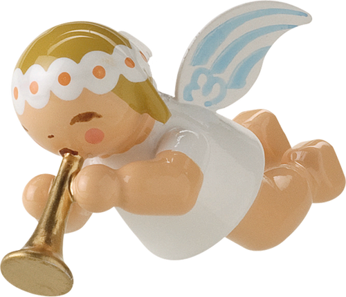 Wendt & Kuhn Little Suspended Angel, with Small Trumpet