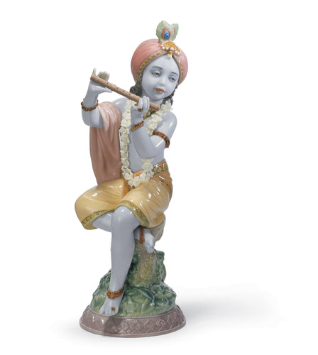 Lladro Lord Krishna Figurine