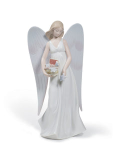 Lladro Angelic Stars Tree Topper Christmas Ornament