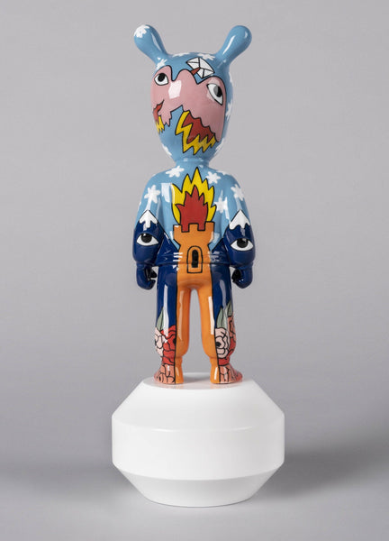 Load image into Gallery viewer, Lladro The Guest by Ricardo Cavolo Sculpture - Small Model - Numbered Edition
