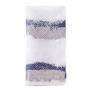 Bodrum Linens Brushstroke - Linen Napkins - Set of 4