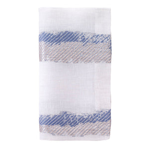 Bodrum Linens Brushstroke - Linen Napkins - Set of 4