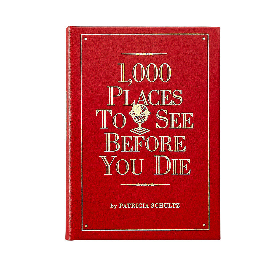 Graphic Image 1,000 Places to See Before You Die - Leather Book