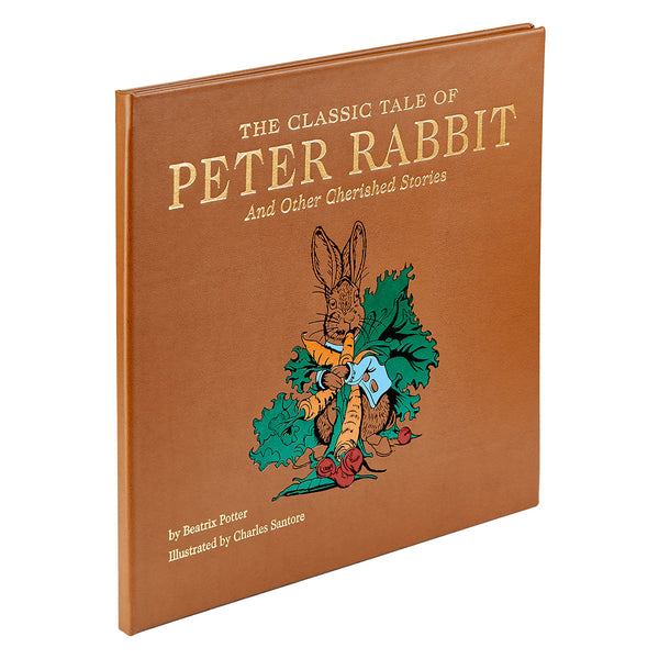 Load image into Gallery viewer, Graphic Image The Classic Tale of Peter Rabbit - Leather Book
