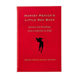 Graphic Image Harvey Penick's Little Red Book - Leather Book