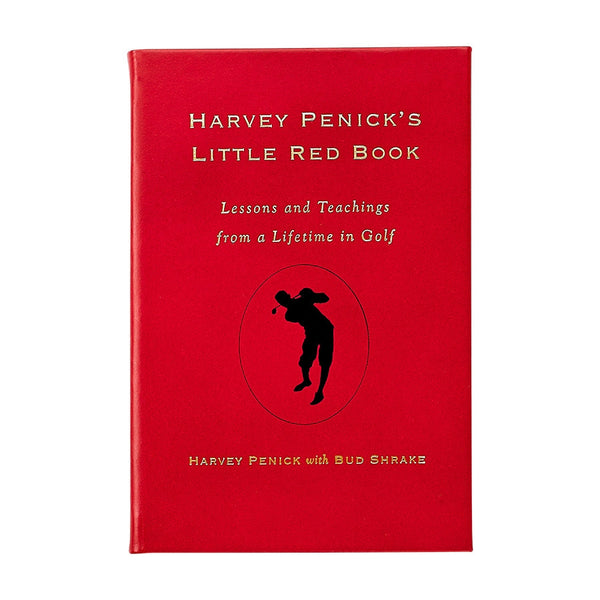 Load image into Gallery viewer, Graphic Image Harvey Penick&#39;s Little Red Book - Leather Book
