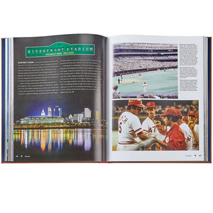 Graphic Image Ballparks Past and Present - Leather Book