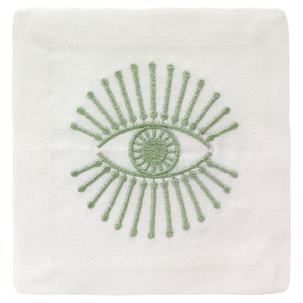 Load image into Gallery viewer, Bodrum Linens Bright Eyes - Cocktail Napkins - Set of 4
