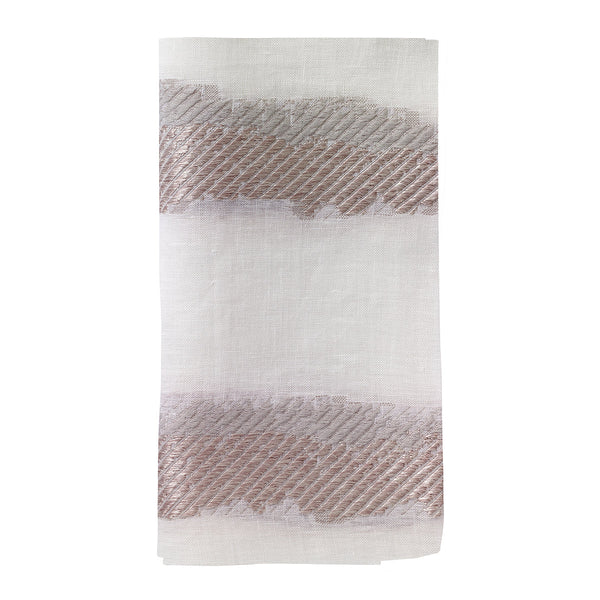 Load image into Gallery viewer, Bodrum Linens Brushstroke - Linen Napkins - Set of 4
