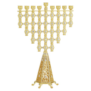 Olivia Riegel Gold Ziva Menorah