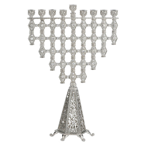 Olivia Riegel Silver Ziva Menorah