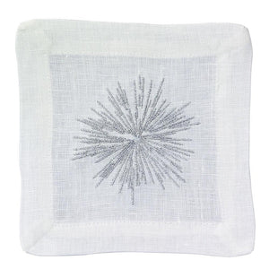 Bodrum Linens Starburst - Cocktail Napkins - Set of 4