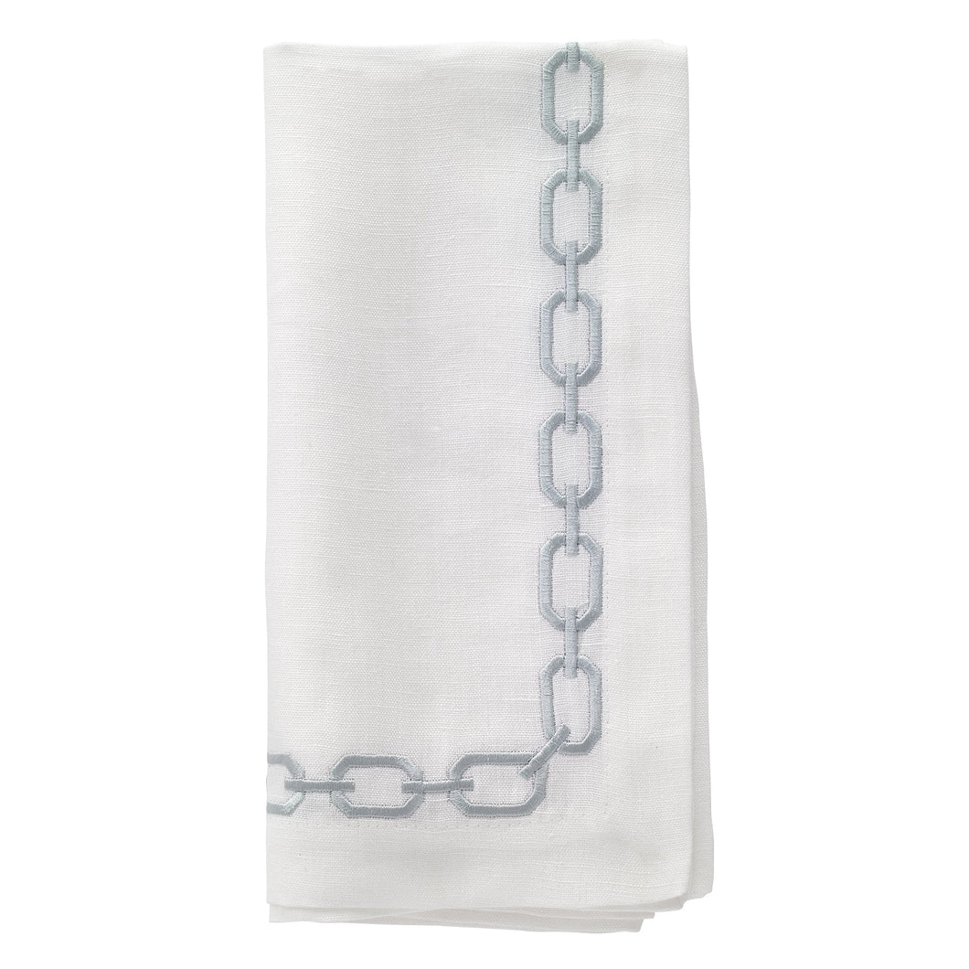 Bodrum Linens Chains - Linen Napkins - Set of 4