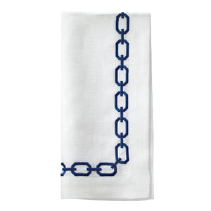 Bodrum Linens Chains - Linen Napkins - Set of 4