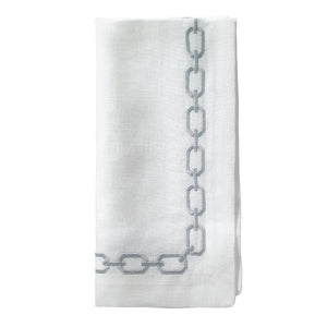 Bodrum Linens Chains - Linen Napkins - Set of 4