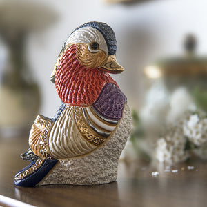 De Rosa Collections Mandarin Duck Figurine