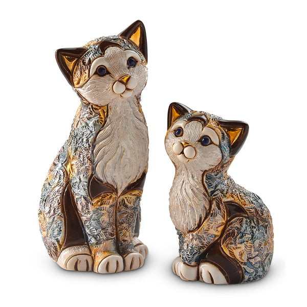 Load image into Gallery viewer, De Rosa Collections Calico Kitten Sitting Figurine
