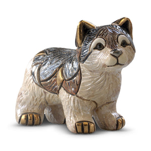 De Rosa Collections Baby Wolf Figurine