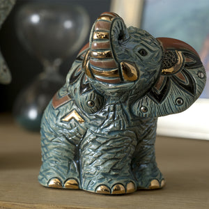 De Rosa Collections Baby Samburu Elephant Figurine