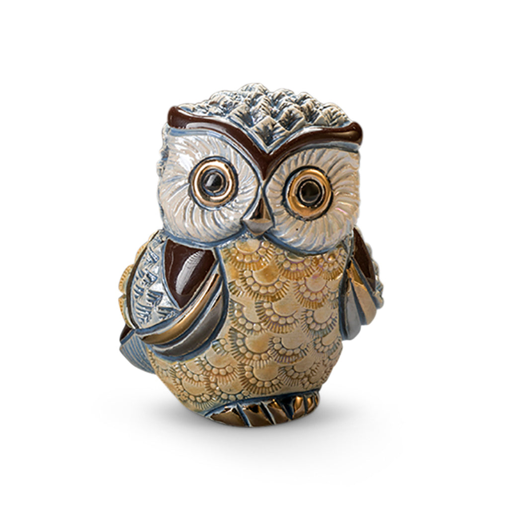 De Rosa Collections Baby Long Eared Owl Figurine