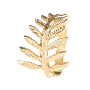 Bodrum Linens Fern - Napkin Rings - Set of 4