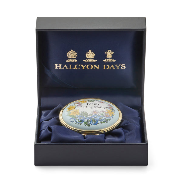 Load image into Gallery viewer, Halcyon Days &quot;For My Darling Mother&quot; Enamel Box
