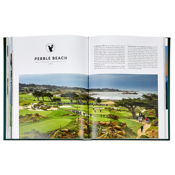 Load image into Gallery viewer, Graphic Image Golf: The Ultimate Book - Leather Book
