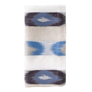 Bodrum Linens Ikat - Linen Napkins - Set of 4