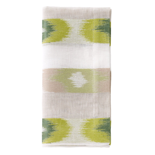 Load image into Gallery viewer, Bodrum Linens Ikat - Linen Napkins - Set of 4
