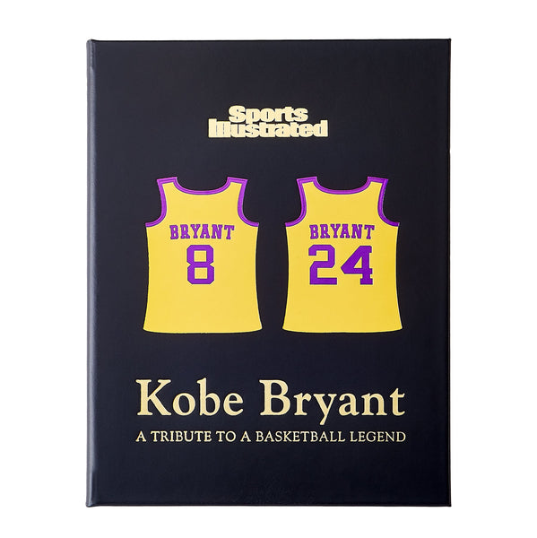 Load image into Gallery viewer, Graphic Image Kobe Bryant: A Tribute to a Basketball Legend - Leather Book
