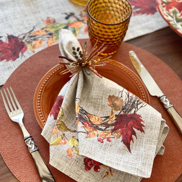 Load image into Gallery viewer, Bodrum Linens Harvest Linens - Tablecloths &amp; Runners
