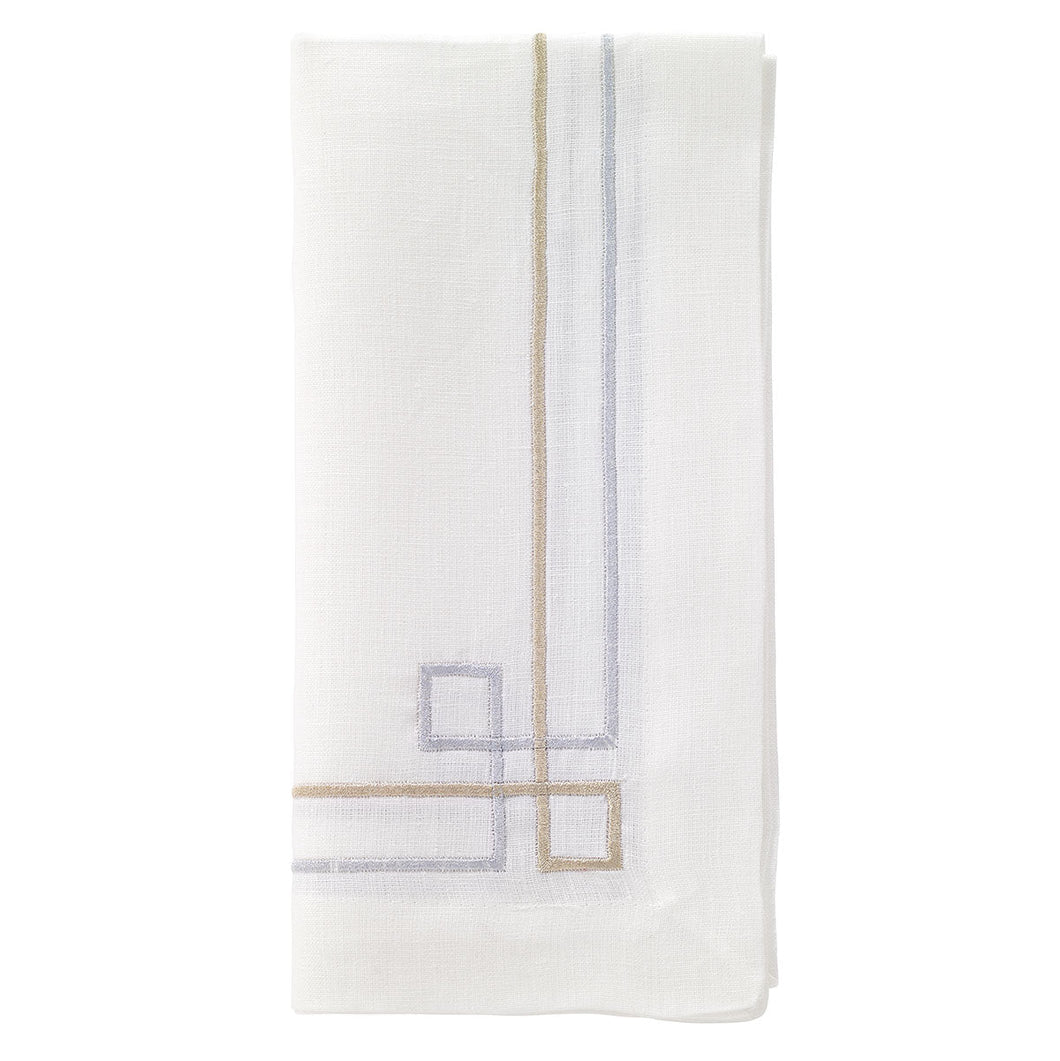 Bodrum Linens Link - Linen Napkins - Set of 4