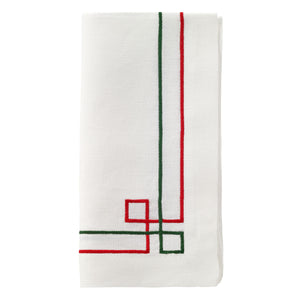 Bodrum Linens Link - Linen Napkins - Set of 4