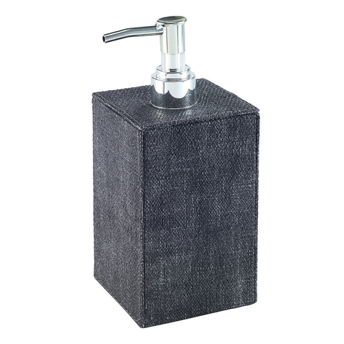 Bodrum Linens Luster Smoke Soap Dispenser